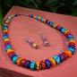 Colourful Beaded Necklace Set