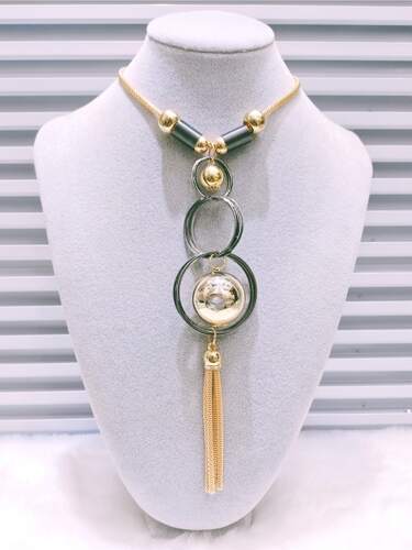 Golden Tassel Necklace
